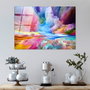 Wallity Pintura Decorativa UV-223 de Vidrio Templado Multicolor 70 x 100 cm